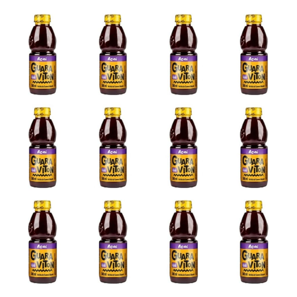 Kit Com 12 Guaraviton Energetico Açai