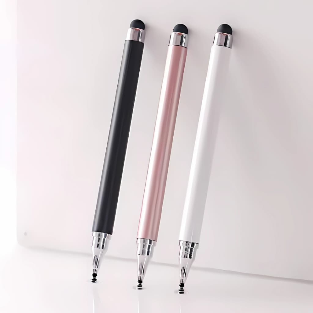 Caneta Touch Screen 2 em 1 Stylus Para Celular Tablet iPhone e Android