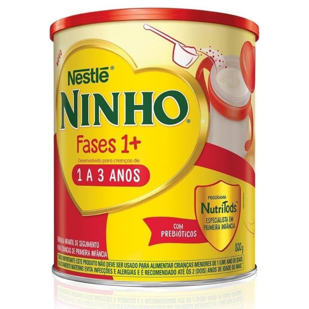 Fórmula Infantil Em Pó Nestlé Ninho Fases 1+ Em Lata 800g