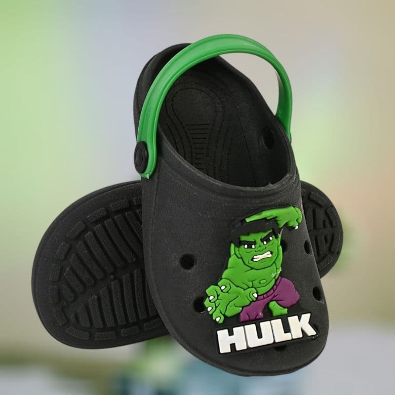 Sandália Infantil Hulk Babuche Para Meninos Papete confortável