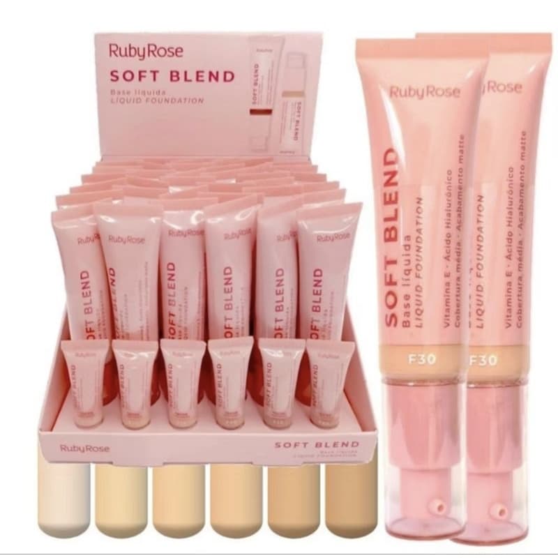 Base Líquida Soft Blend- Ruby Rose HBM301