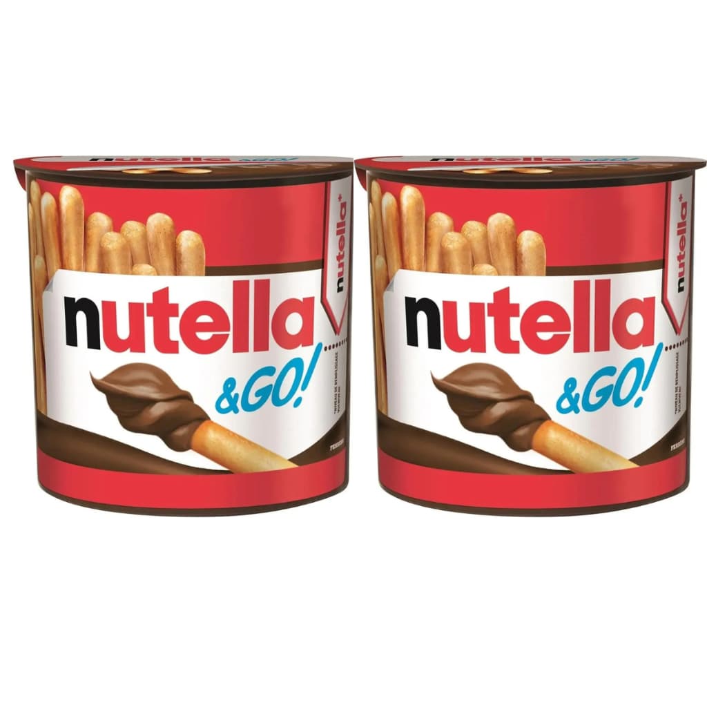 2 Nutella Go Palitos Com Nutella Importado Eua
