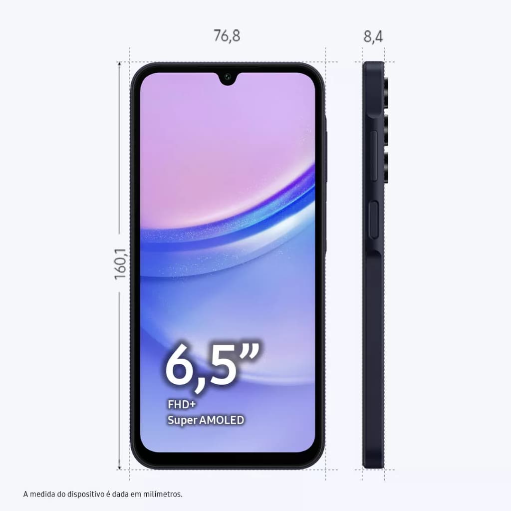 Samsung Galaxy A15 4G Dual SIM 128 GB Azul-escuro 4 GB RAM