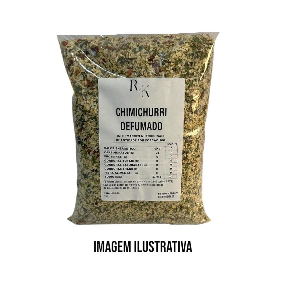 Tempero Chimichurri Defumado -Linha Premium