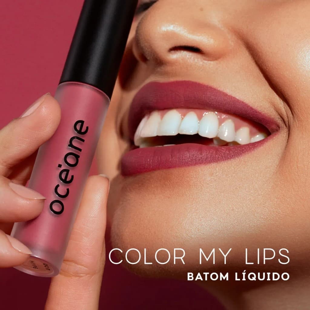 Batom Líquido Matte - Océane - Color My Lips Edition
