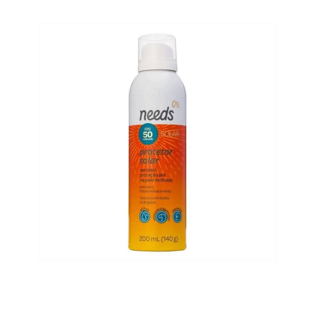 Protetor Solar Corporal FPS 30 50 70 Needs Solar Spray Aerossol 200ml
