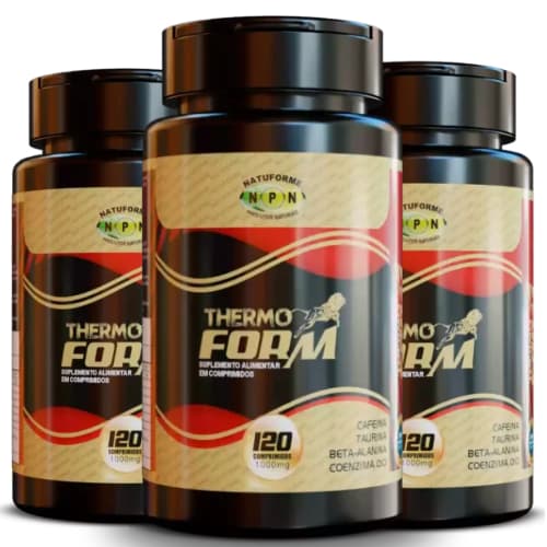 Thermo Form Pré Treino 360 comprimidos Cafeína/Taurina/Beta-Alanina/Coenzima Q10