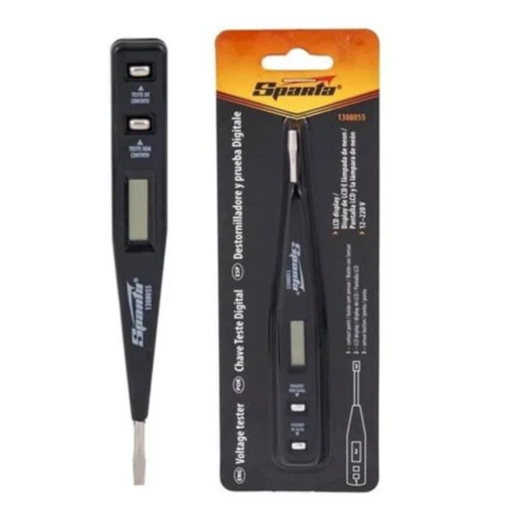 Chave multiteste digital 12-220v (Sparta)