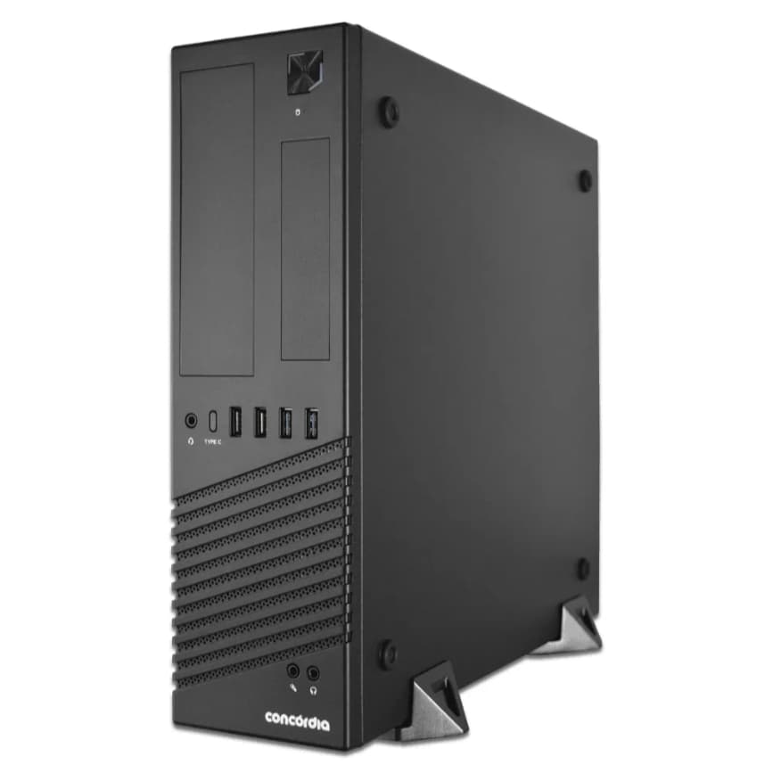 Computador SFF Concórdia Processador Core i5 11400F 8GB DDR4 SSD 240GB FreeDos