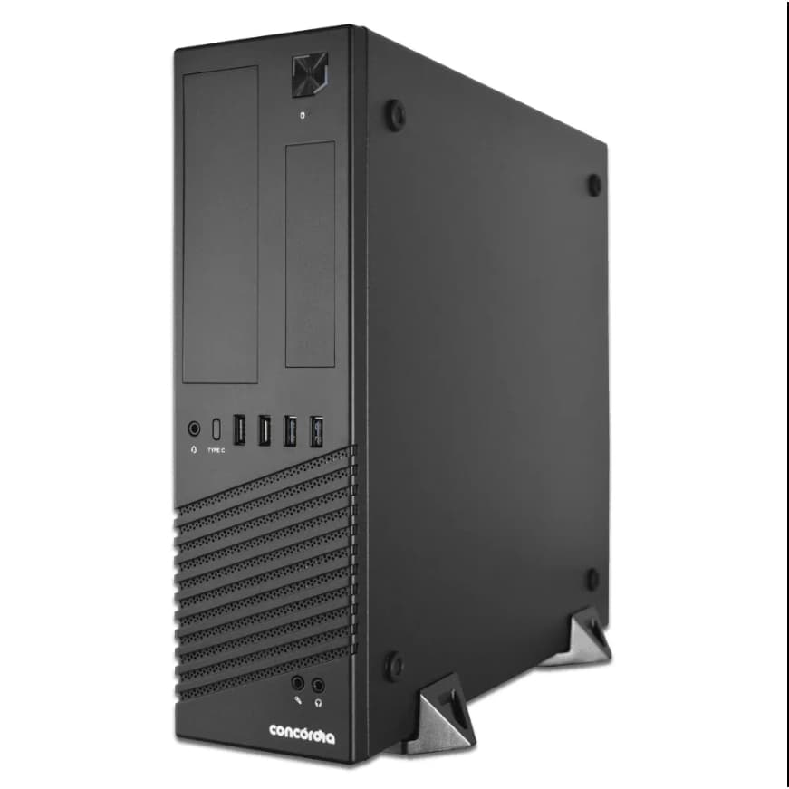 Computador SFF Concórdia Processador Core i3 12100 8GB DDR4 SSD 240GB Windows 11 Pro