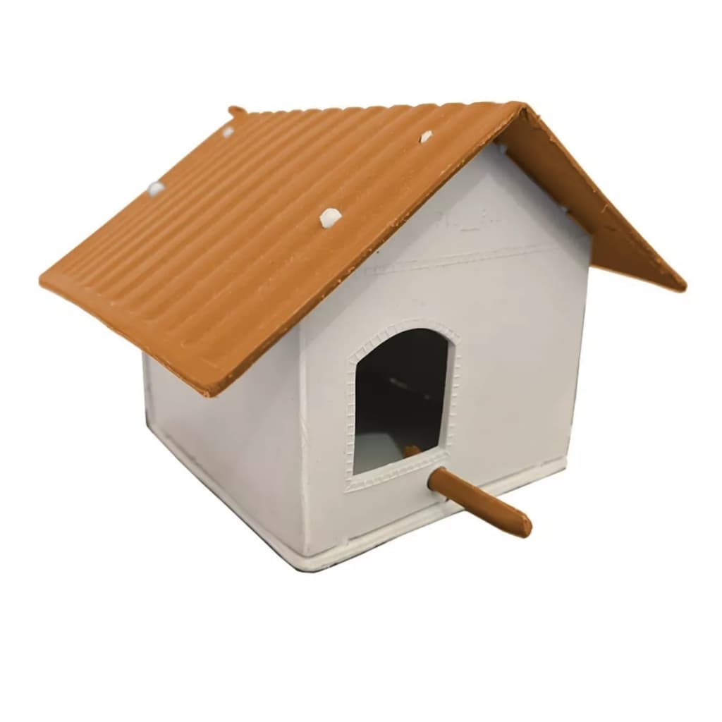 Casa Para Pássaros Jardim Ecológica Resistente Ao Tempo Casinha Pássaros Livres