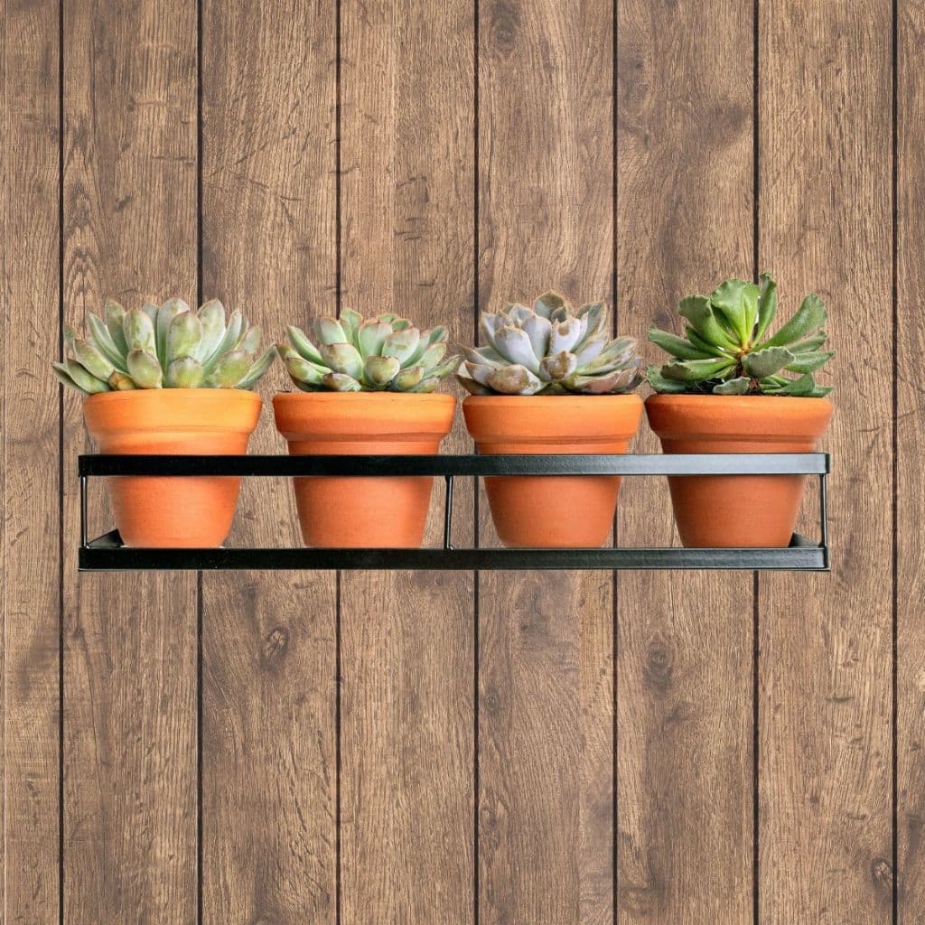 Suporte Parede Jardineira Vasos De Plantas Floreira Porta Vaso Prateleira de Parede