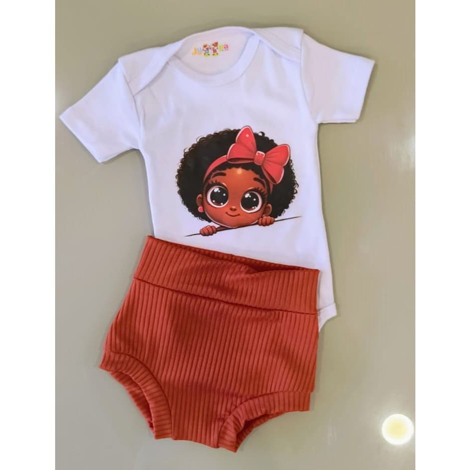 "Kit 3 Tapa-Fraldas para Bebê Menina - Conforto e Estilo | Frete Grátis!"