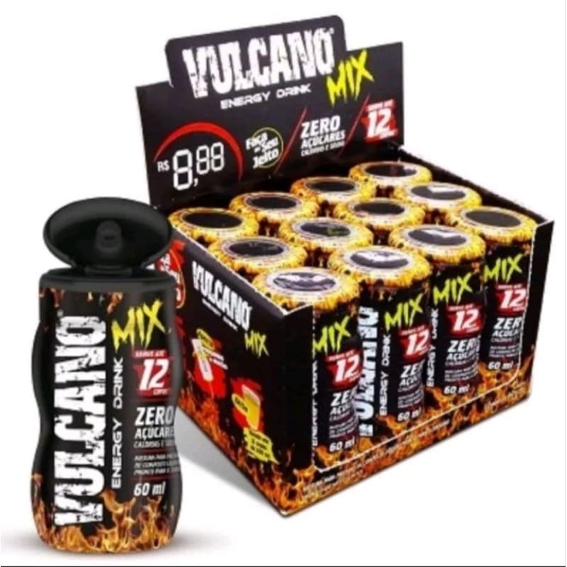 Energético Vulcano Mix 60ml