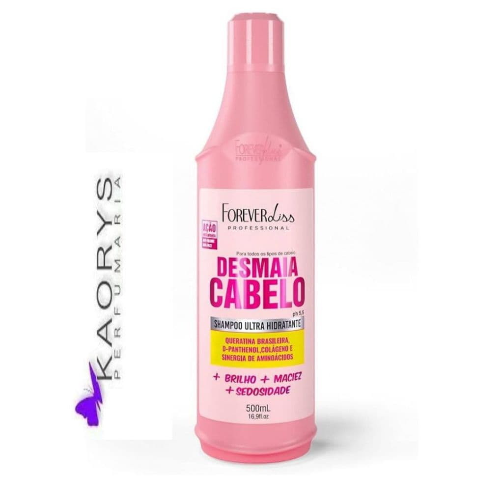 Shampoo desmaia cabelo ultra hidratante 500ml - Forever liss