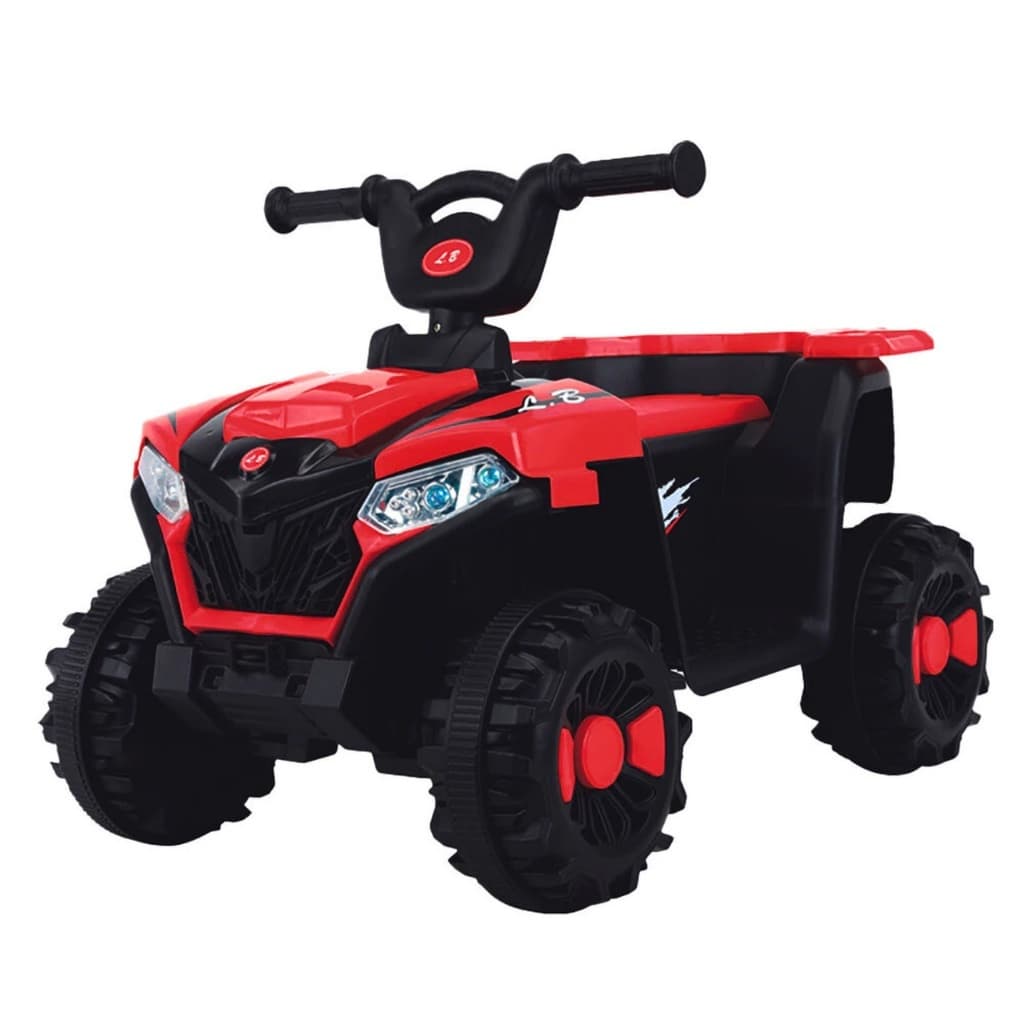 Quadriciclo Carrinho Elétrico Infantil 6v Andador Zippy Toys com Farol e Marcha Frente e Ré Infantil