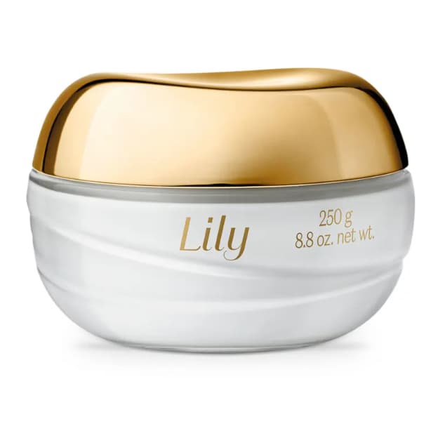 Creme Acetinado Hidratante Desodorante Corporal Lily 250g O Boticário Envio Imediato Original