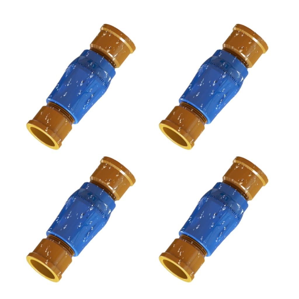 Bloqueador De Ar Kit 4Pçs Universal Top Kit Completo Rosca 3/4"