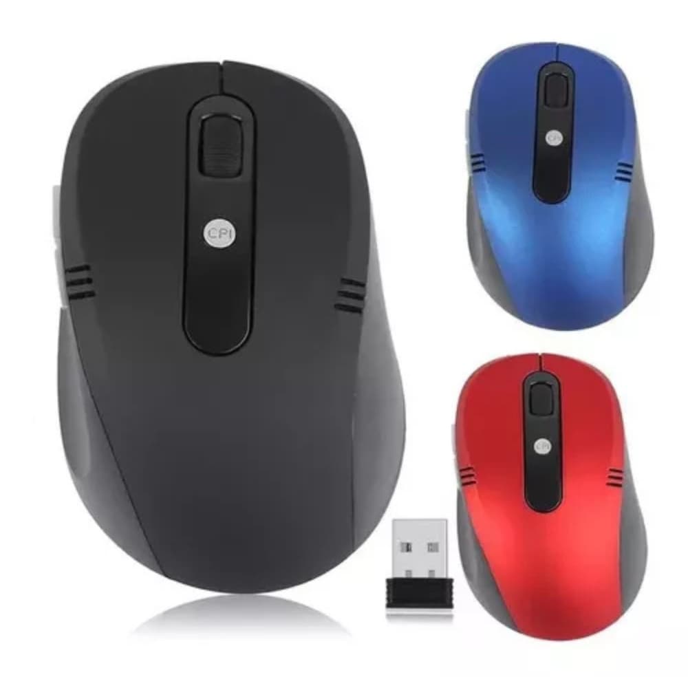 Mouse Óptico Sem Fio Wireless Zc- 2.4 Ghz