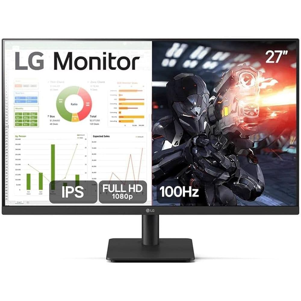 Monitor LG 27" Gamer 100Hz 5ms FHD 27MS500-B.AWZM