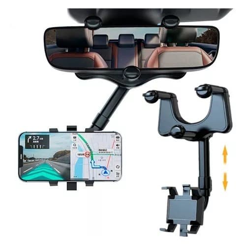 Suporte Para Celular Veicular Retrovisor Central