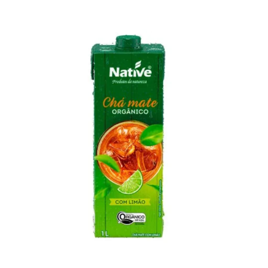 Chá Mate Limão Orgânico - Native  - Sem Agrotóxicos