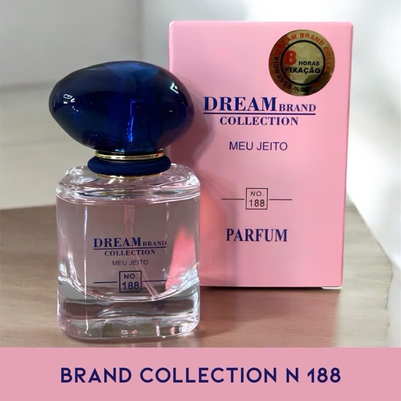 Perfume Feminino Brand Collection N 188 - Eau de Parfum 25 e 100 ml - Perfume Importado Original
