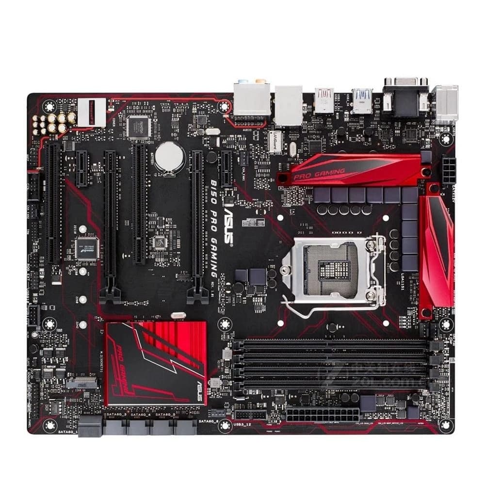Placa Mãe Asus B150 Pro Gaming Lga 1151 64gb Intel 6 e 7 Geração Ssd Nvme M.2 gamer