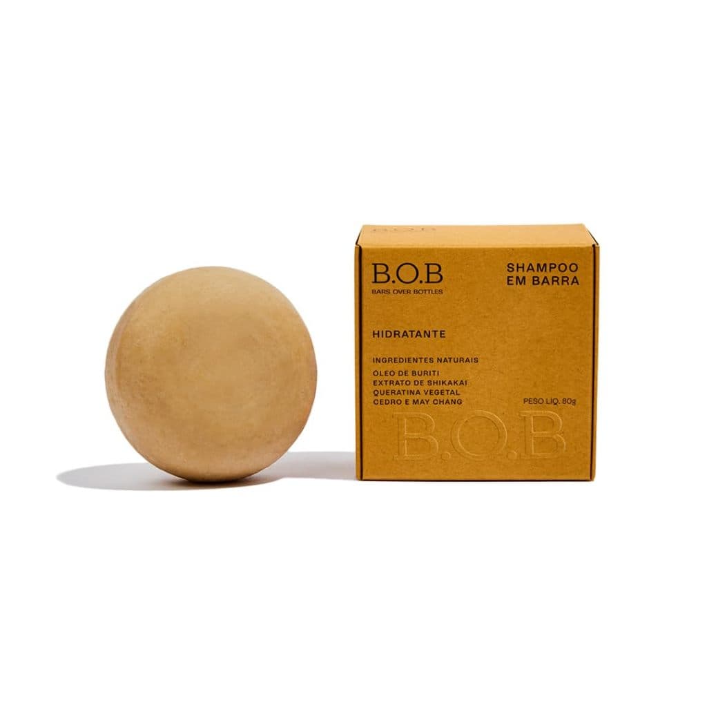 Shampoo Em Barra Hidratante - B.O.B. 80g Sólido