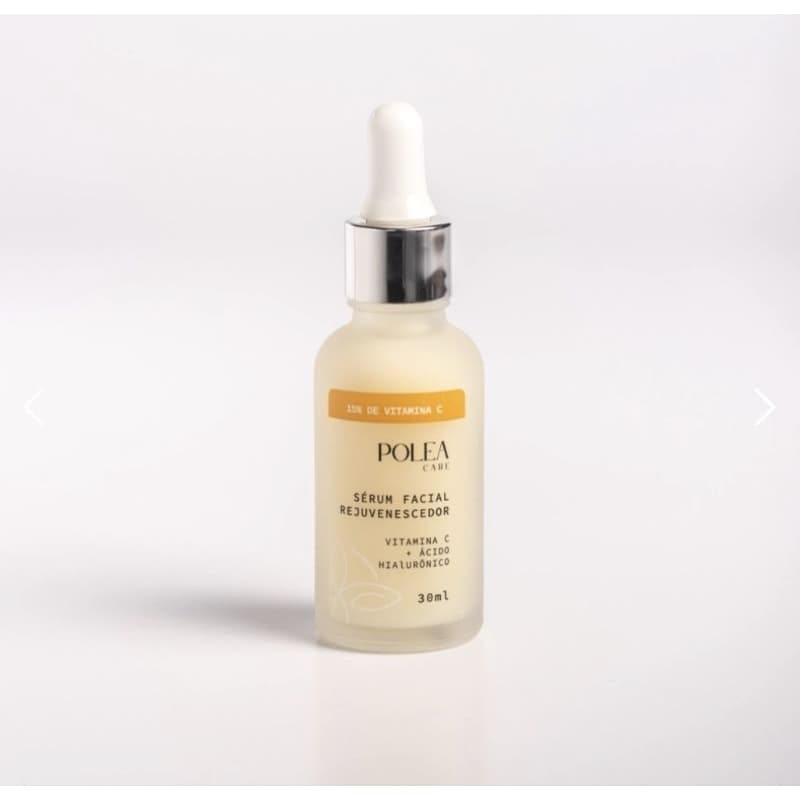Sérum Facial Rejuvenecedor Vitamina C + Ácido Hialurônico 30ml - Polea Care