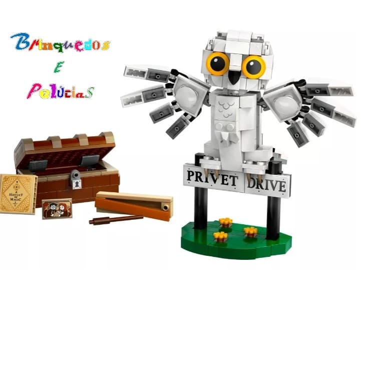 Bloco de Montar Lego - Harry Potter -337 peças