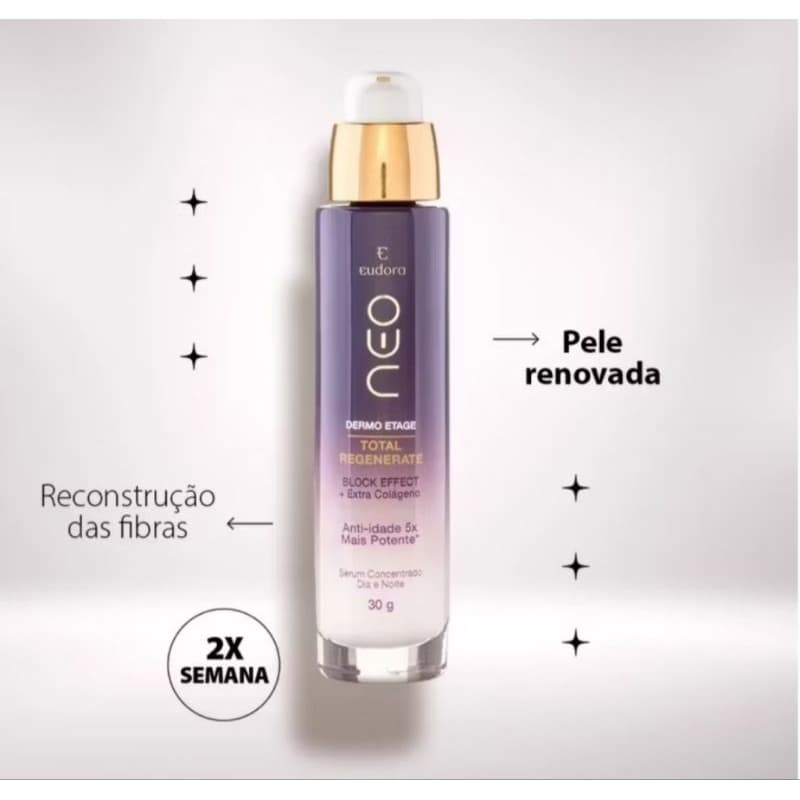 Sérum Concentrado Anti idade Dermo Etage Eudora ( saiu de linha) validade 11/26
