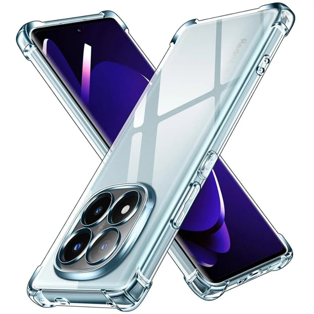 Capa Case Capinha de Celular Anti Impacto Transparente para Xiaomi Redmi Note 14 Pro 5G / Poco X7