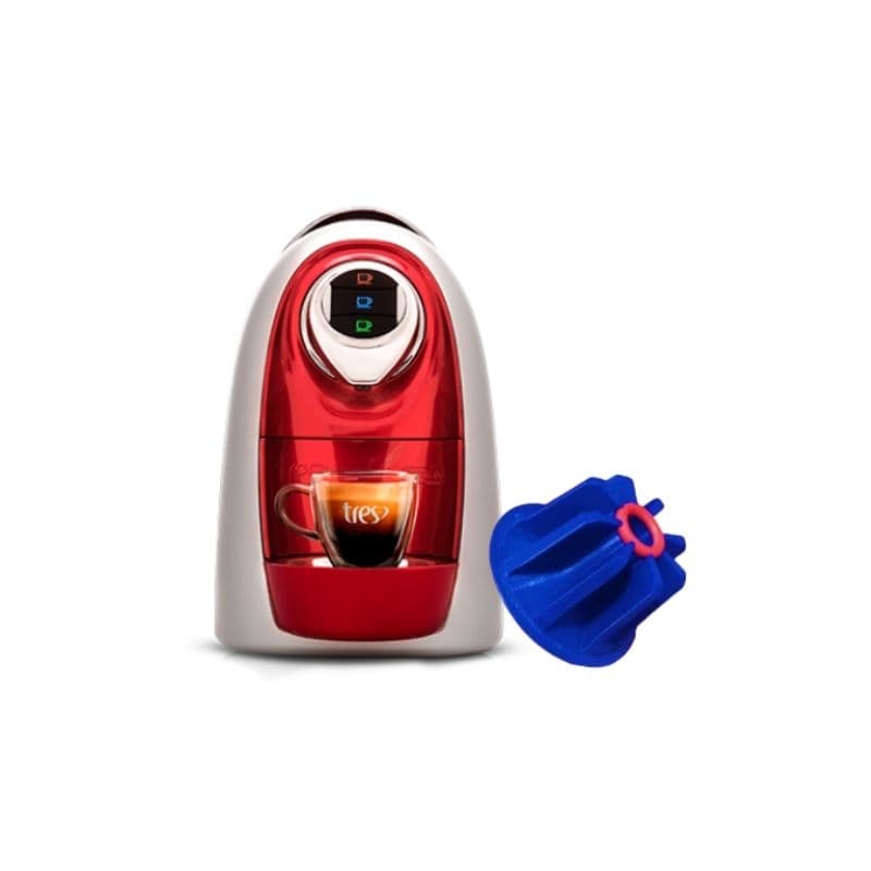 Capsula Retrolavagem Cafeteira Expresso Modo Automática Três Corações