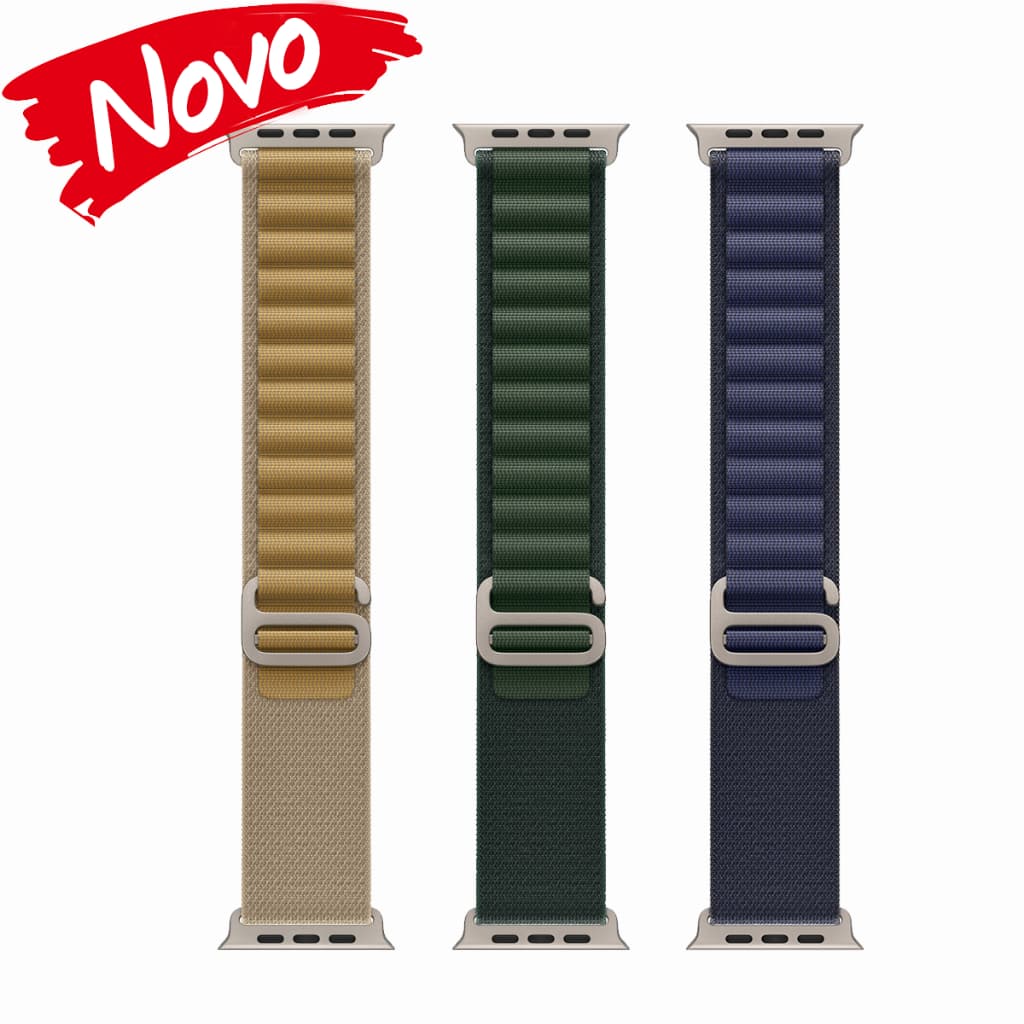 Pulseira Para Apple Watch Ultra 4 3 2 Series 12 11 10 9 8 7 SE 6 5 4 3 2 1 49 46 45 44 42 41 40 38mm