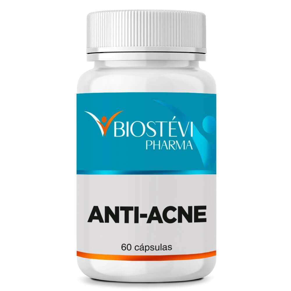 Suplemento Para Pele Oleosa e Acne 60 Cápsulas | Zinco + Vitamina B6 + Niacinamida