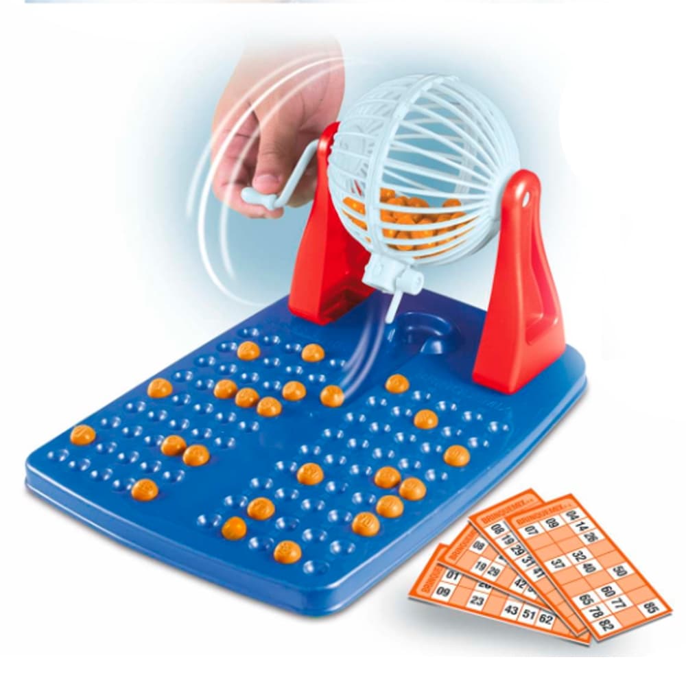 Bingo Family Club Com Globo E Cartelas - Solapa - Brinquemix