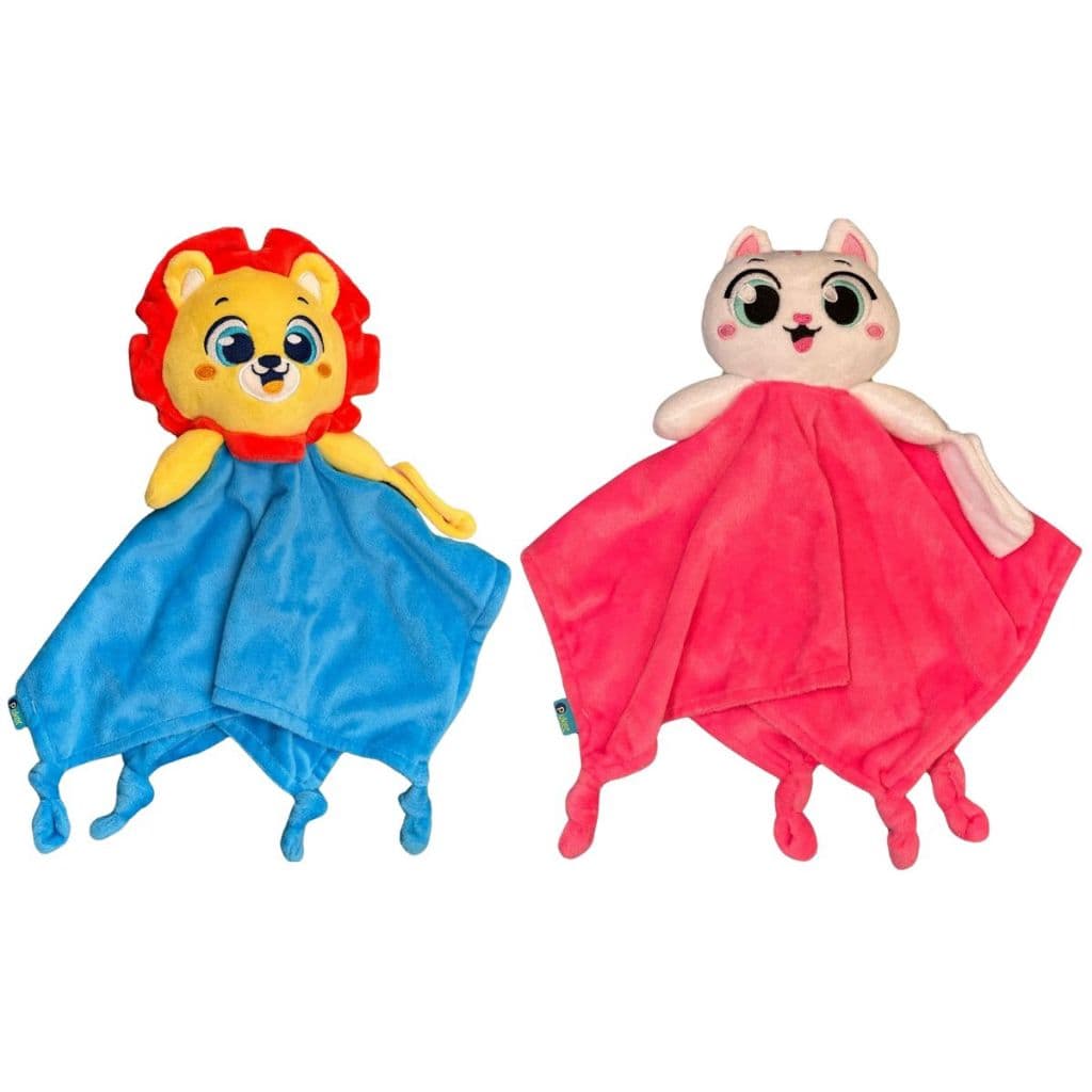Naninha Bebê Puket 69949 Com Chocalho e Porta Chupeta 100% Poliéster