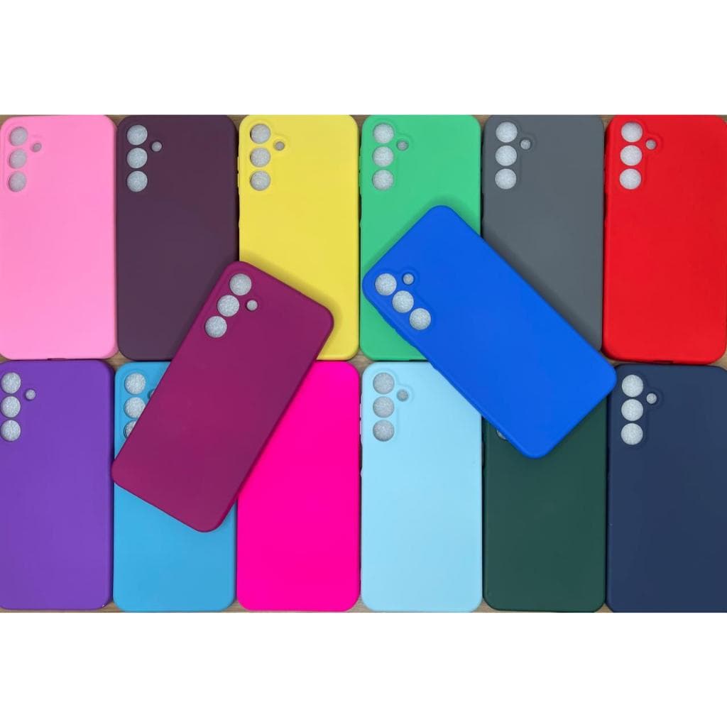 Capa Capinha Para Samsung A16 4G 5G Silicone Aveludado Película Case
