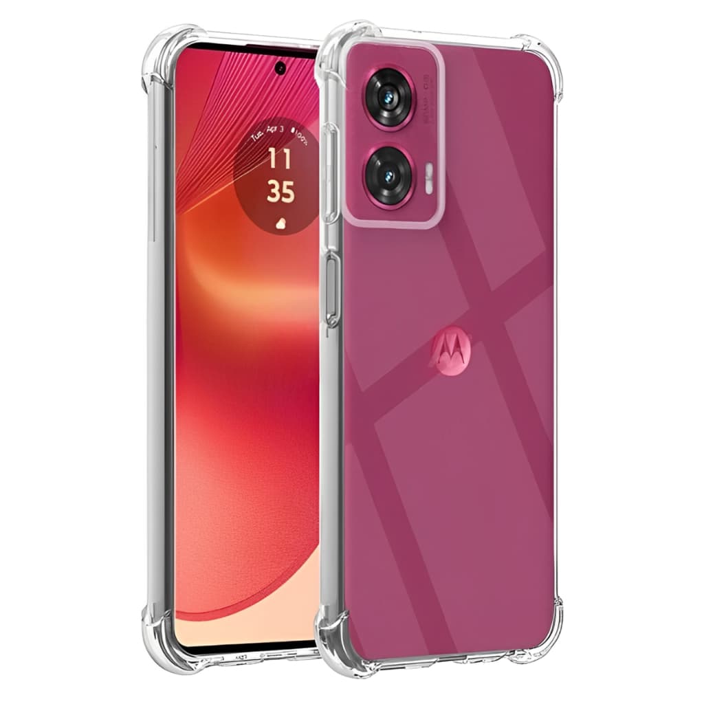 Capa Case Capinha de Celular Anti Impacto Transparente para Motorola Moto Edge 50 Fusion