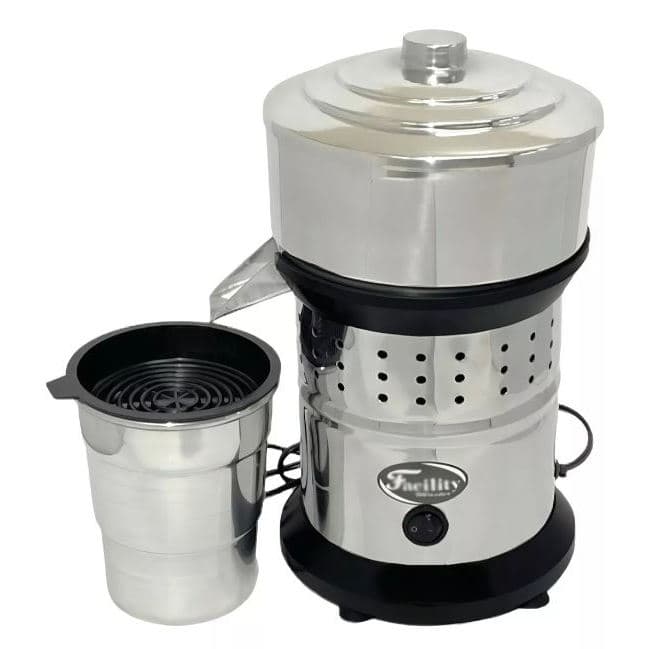 Facility Espremedor Extrator Elétrico Eletrodoméstico 500w Suco Laranja Potente Cor Inox Frequência 60hz