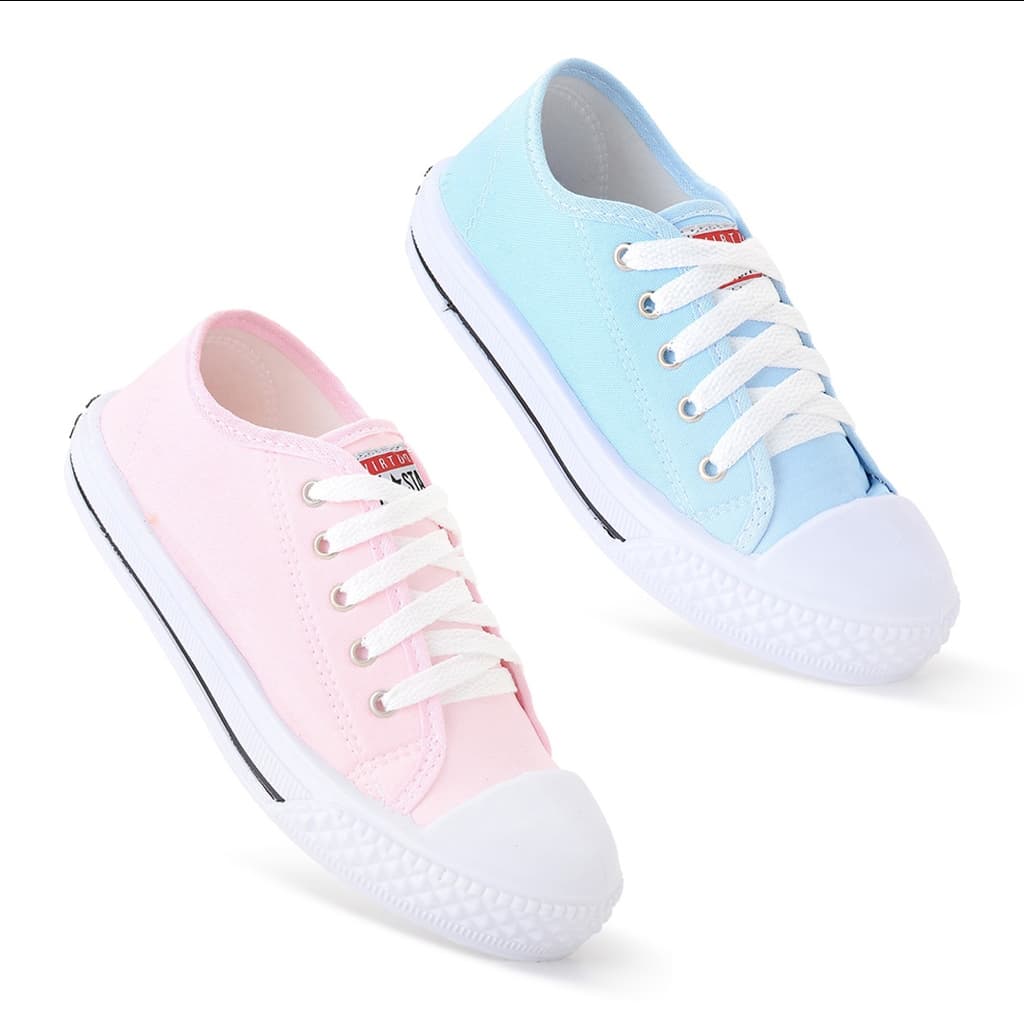 Kit 2 Pares Tênis Infantil Star Casual Menina e Menino Feminino e Masculino Ótima Qualidade Escolar Macio Confortável
