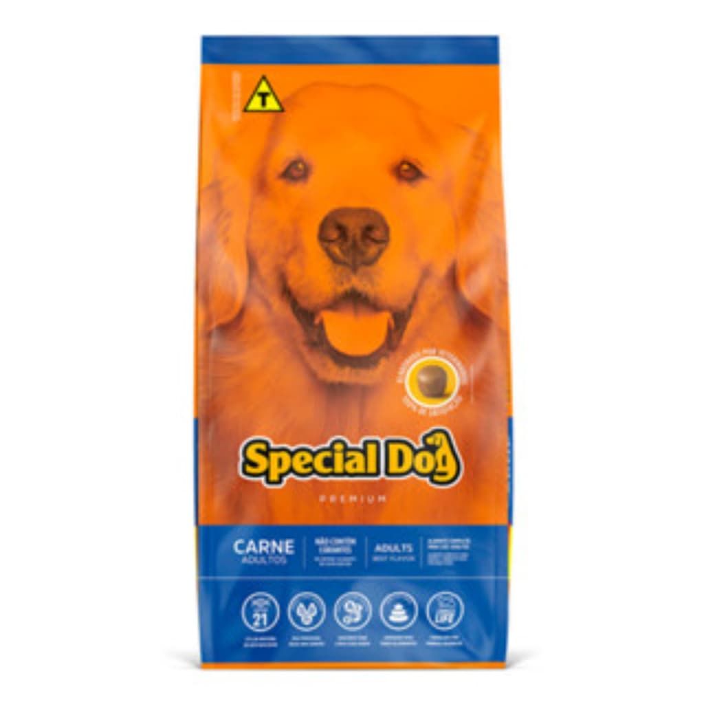Ração Special Dog Premium Carne para Cães Adultos 15kg