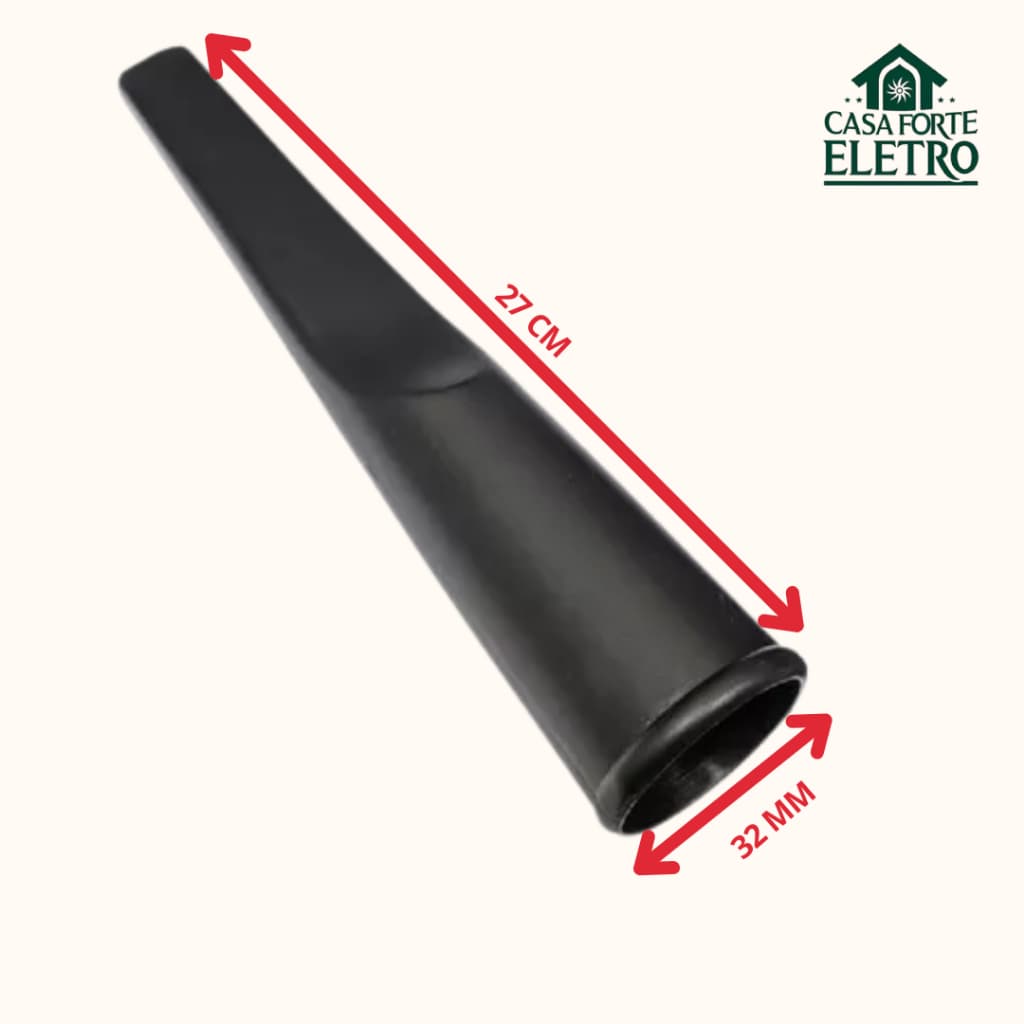 Bico de Canto Longo 27cm Universal 32mm para Aspirador de Pó Electrolux e Outras Marcas Reforçado