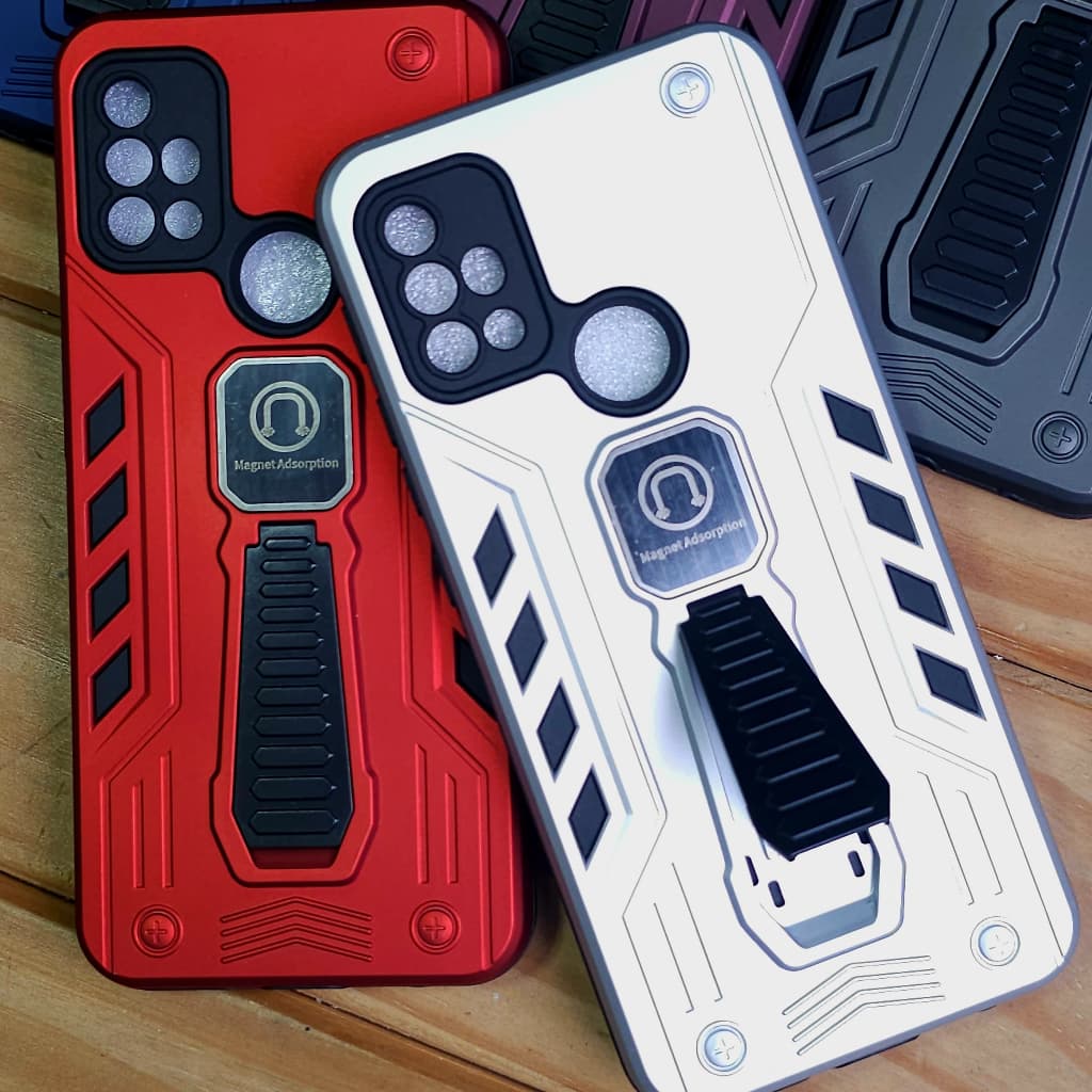 Capa Capinha Case armadura anti impacto com suporte magnético para Motorola Moto G10 | Moto G20 | Moto G30
