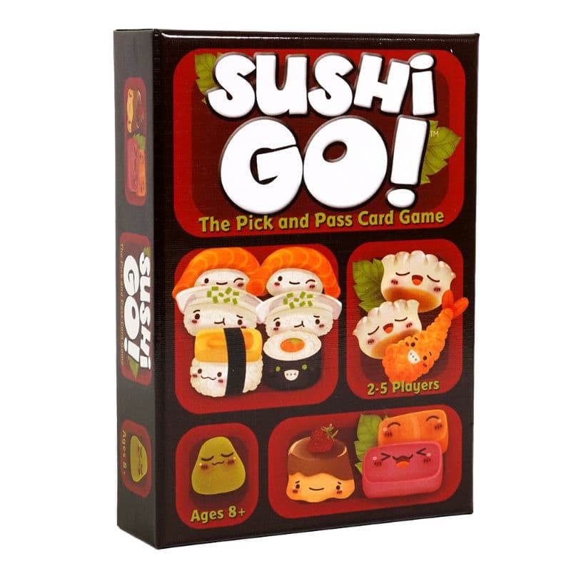 Sushi Go!  O Jogo de Cartas Divertido e Rápido Família é Amigos Boardgame Manual Inglês