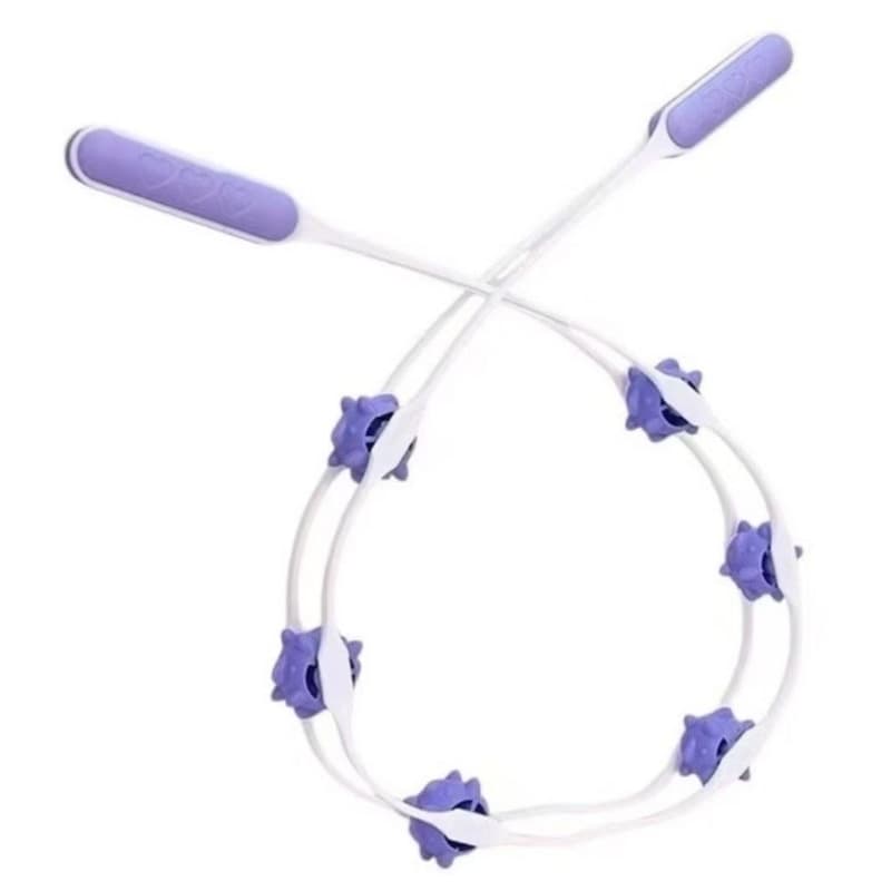 Massageador Com 6 Bolinhas Manual Para Costas – Alívio Muscular e Relaxamento