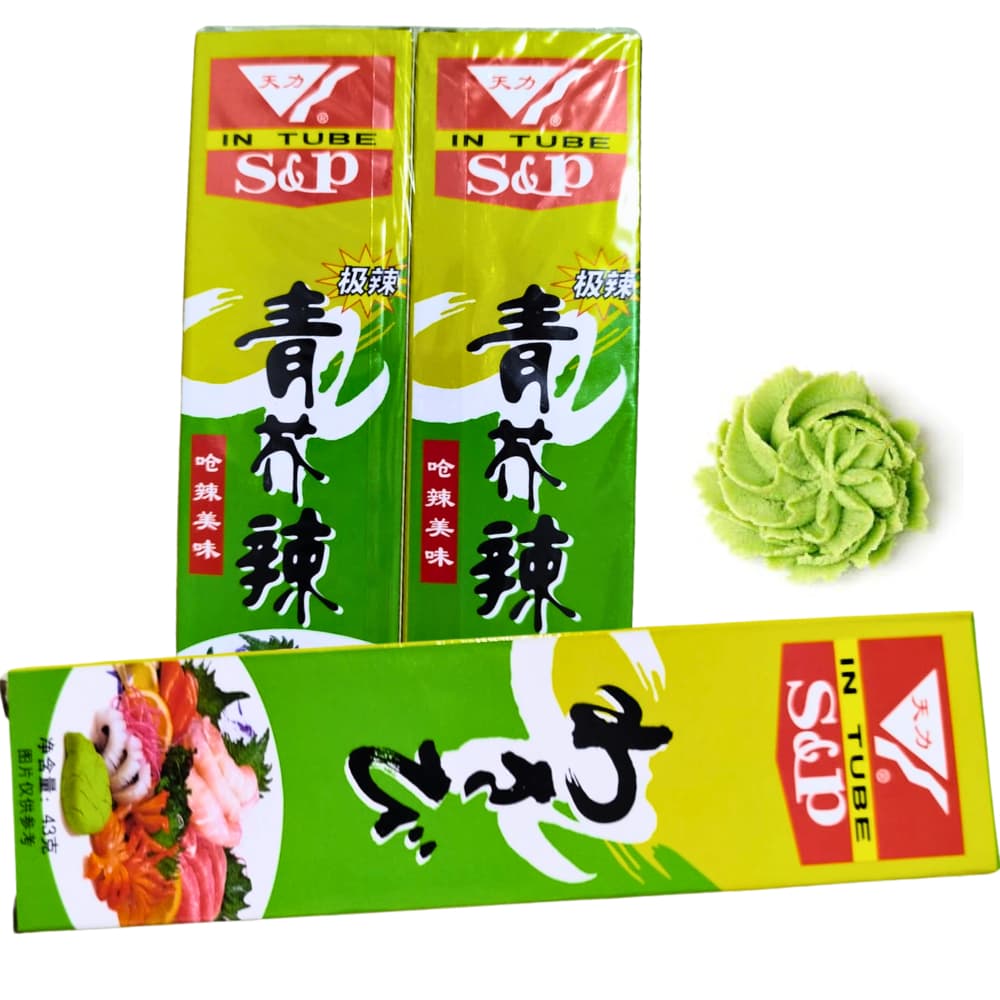 Wassabi Raiz forte em pasta Osara Bisnaga 43 gr