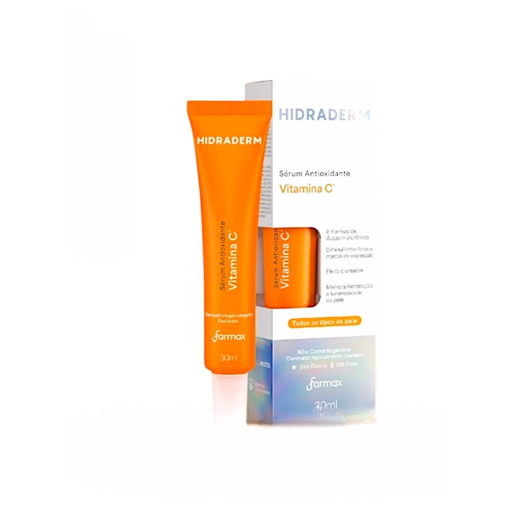 Farmax Sérum Facial Hidratante de Vitamina C Hidraderm Ciclos 30ml