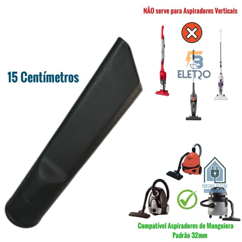 Bocais para Aspirador de Pó Mallory 32mm ( NÃO serve para Aspiradores Verticais )